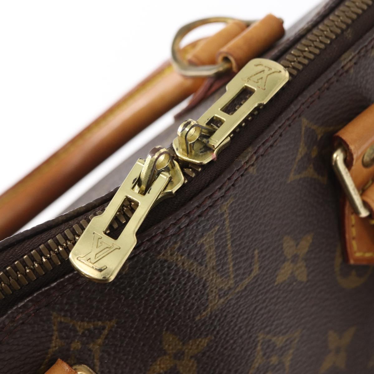 LOUIS VUITTON Monogram Alma Hand Bag M51130 LV Auth 148678