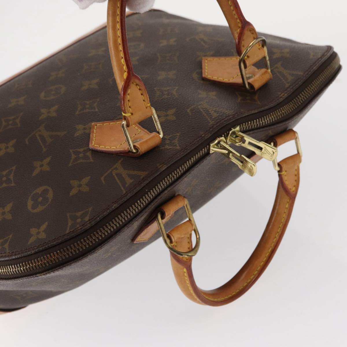 LOUIS VUITTON Monogram Alma Hand Bag M51130 LV Auth 148678