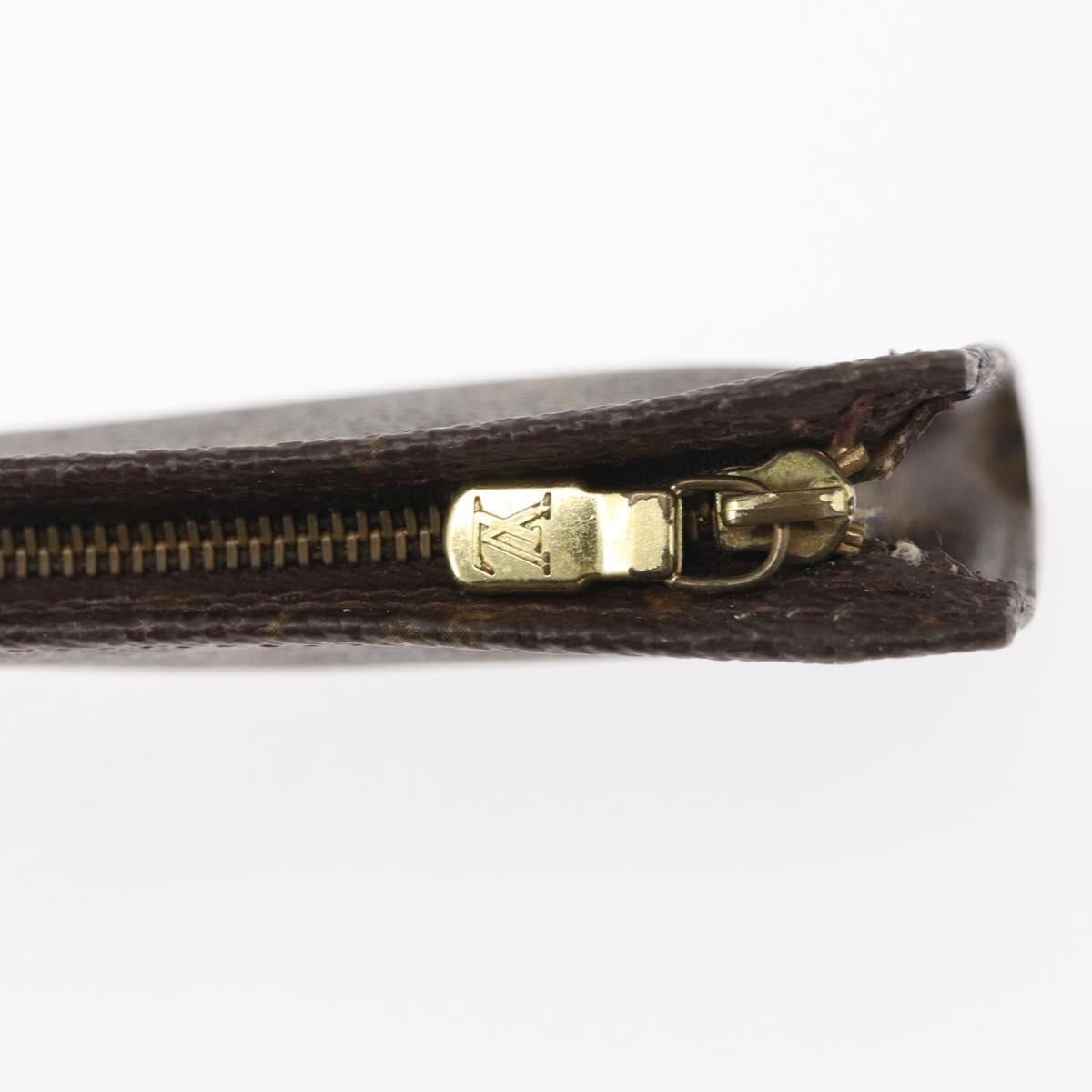 LOUIS VUITTON Monogram Bucket PM Accessory Pouch LV Auth 148679