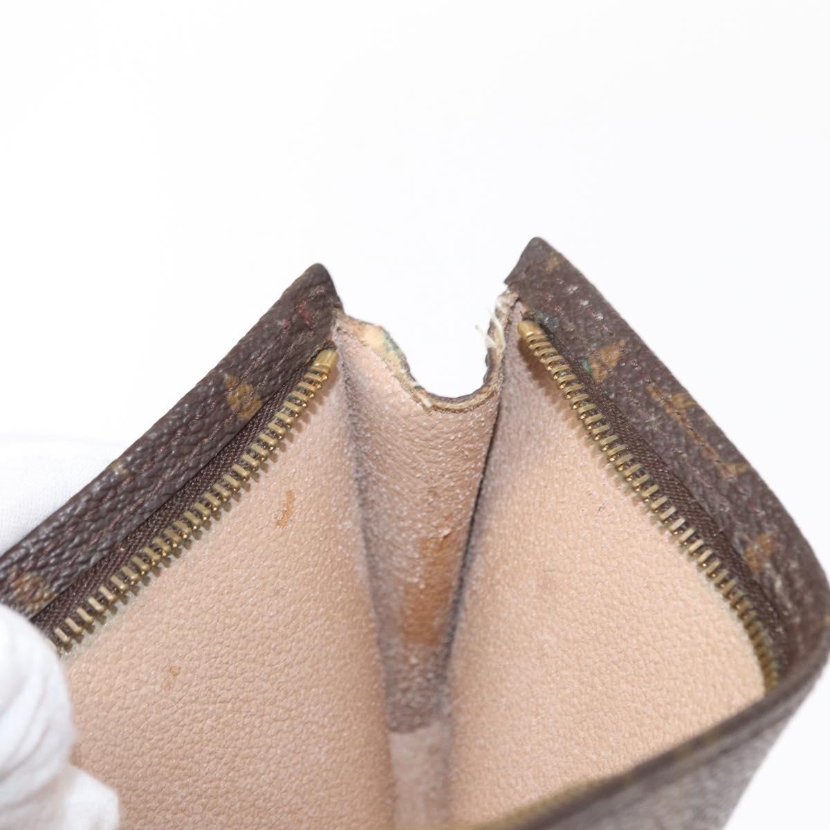 LOUIS VUITTON Monogram Bucket PM Accessory Pouch LV Auth 148679