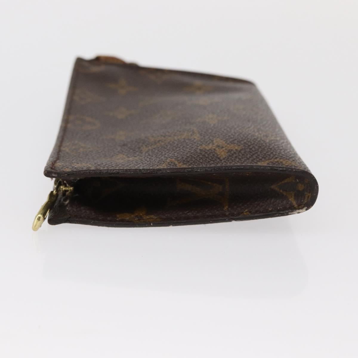 LOUIS VUITTON Monogram Bucket PM Accessory Pouch LV Auth 148679