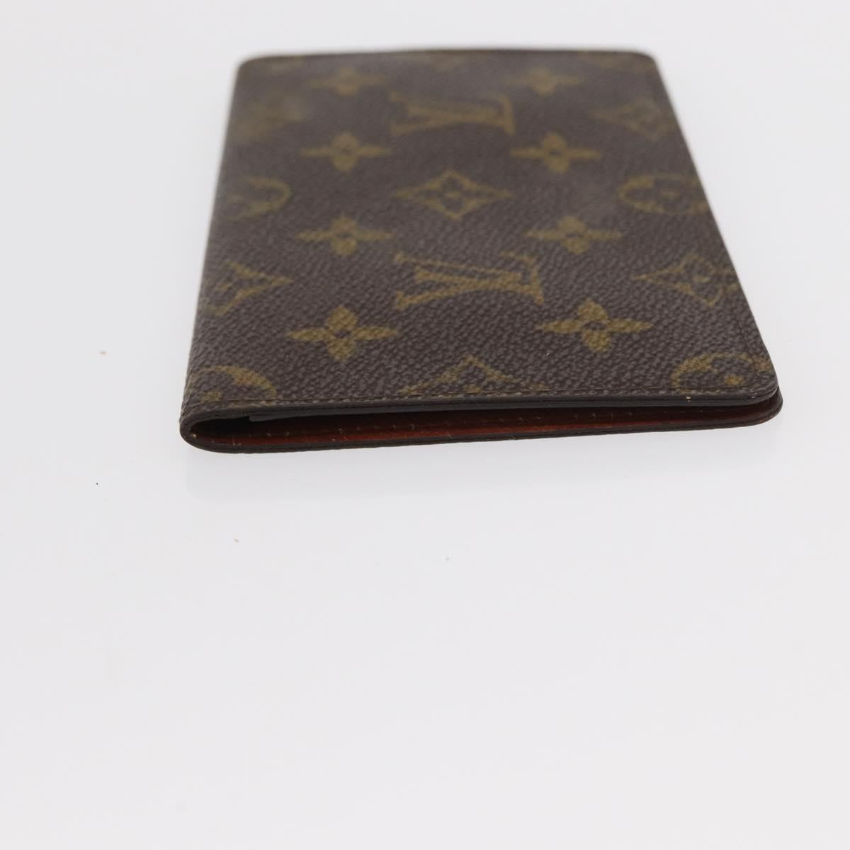 LOUIS VUITTON Monogram Agenda Poche Note Cover R20503 LV Auth 148684