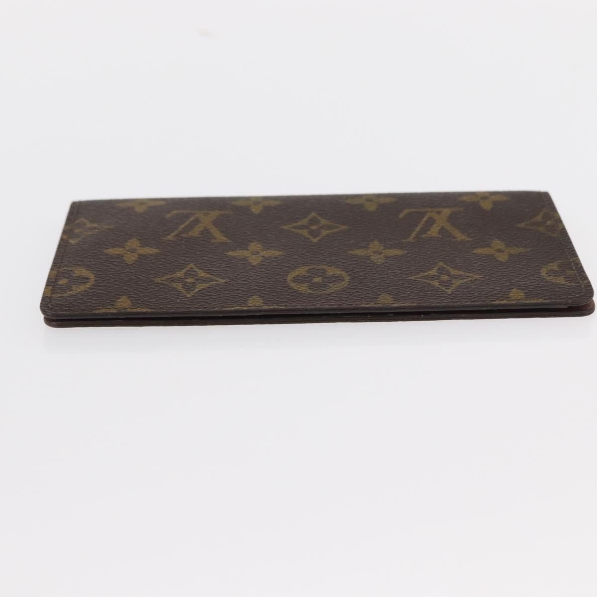 LOUIS VUITTON Monogram Agenda Poche Note Cover R20503 LV Auth 148684