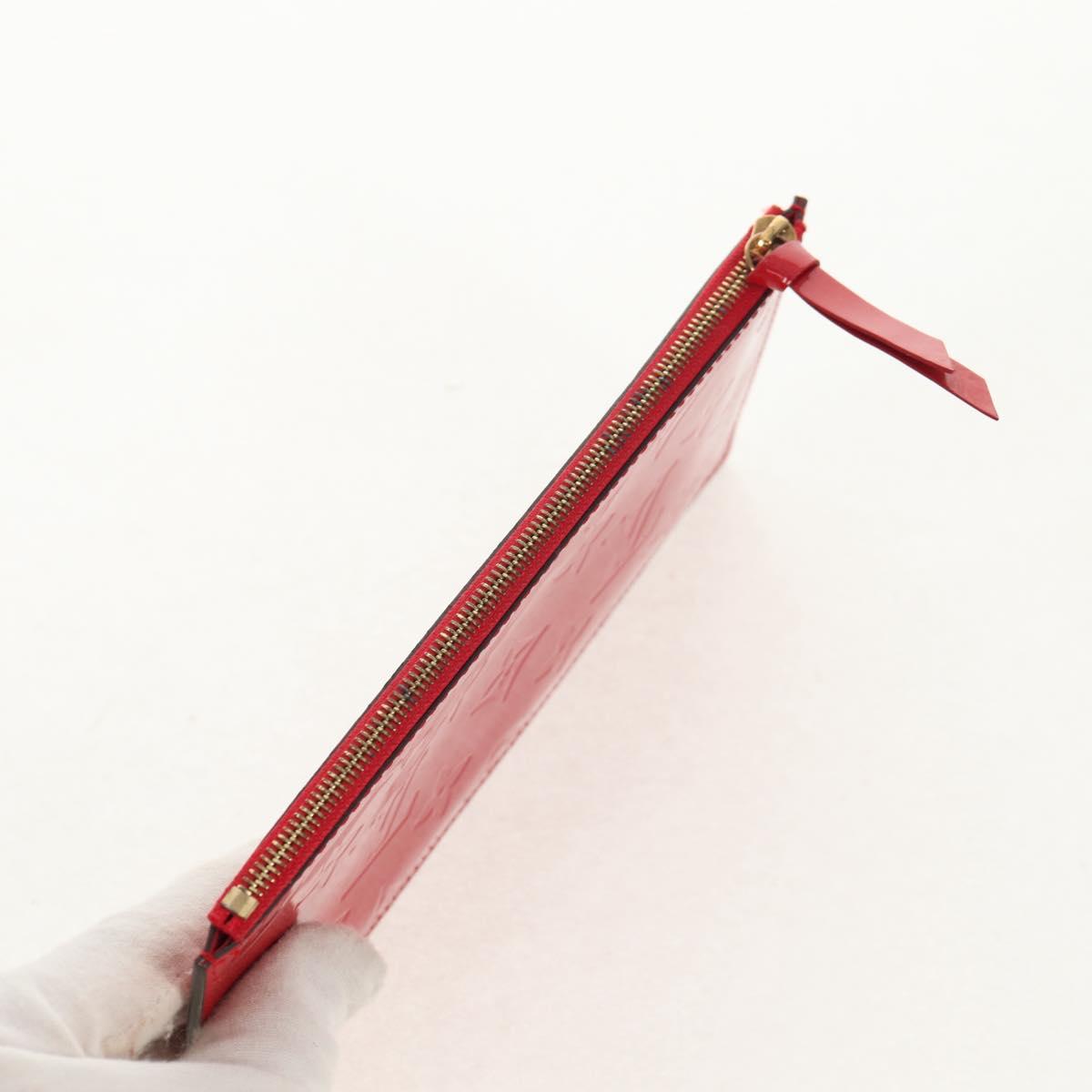 LOUIS VUITTON Vernis Wallet Pochette Felice Bag Slys M61293 LV Auth 148691V