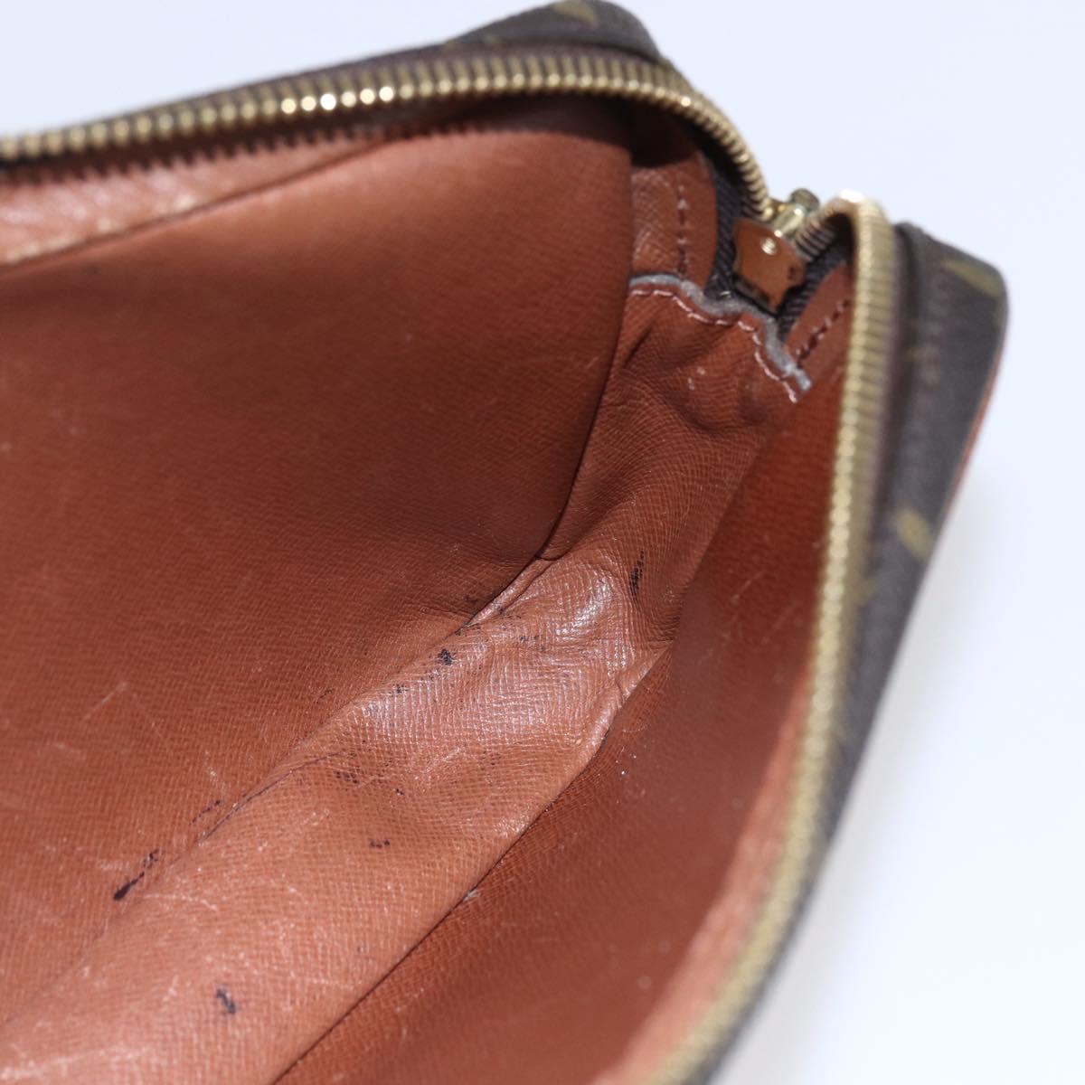 LOUIS VUITTON Monogram Marly Dragonne PM Clutch Bag M51827 LV Auth 148700