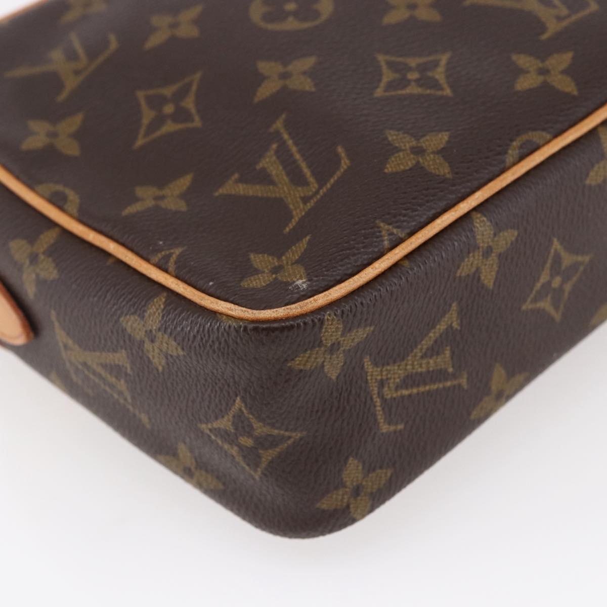 LOUIS VUITTON Monogram Compiegne 23 Clutch Bag M51847 LV Auth 148704