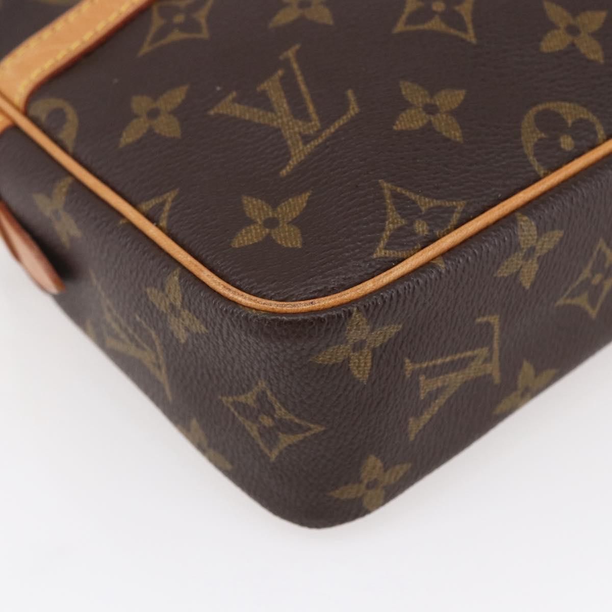 LOUIS VUITTON Monogram Compiegne 23 Clutch Bag M51847 LV Auth 148704