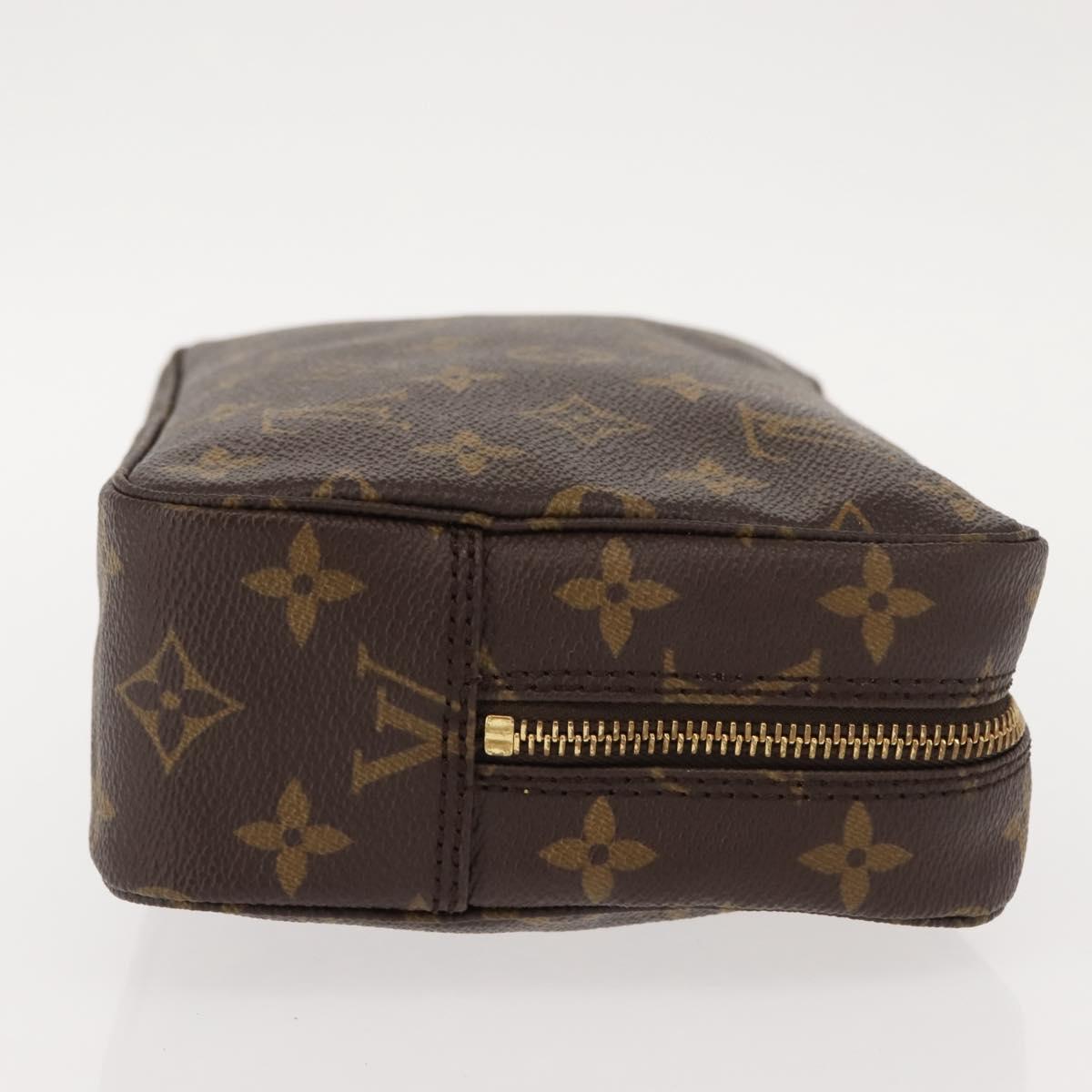 LOUIS VUITTON Monogram Trousse Toilette 23 Clutch Bag M47524 LV Auth 148705