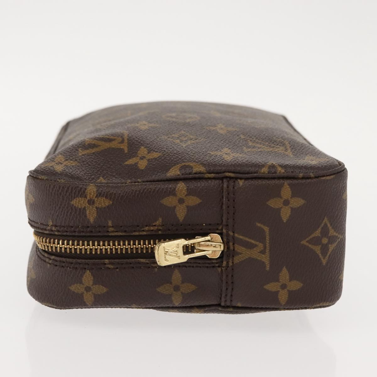 LOUIS VUITTON Monogram Trousse Toilette 23 Clutch Bag M47524 LV Auth 148705