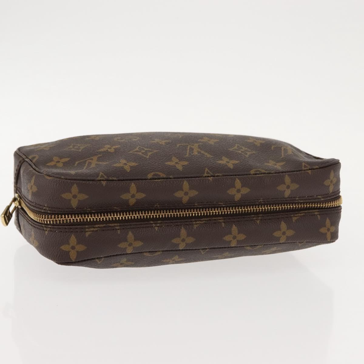 LOUIS VUITTON Monogram Trousse Toilette 23 Clutch Bag M47524 LV Auth 148705