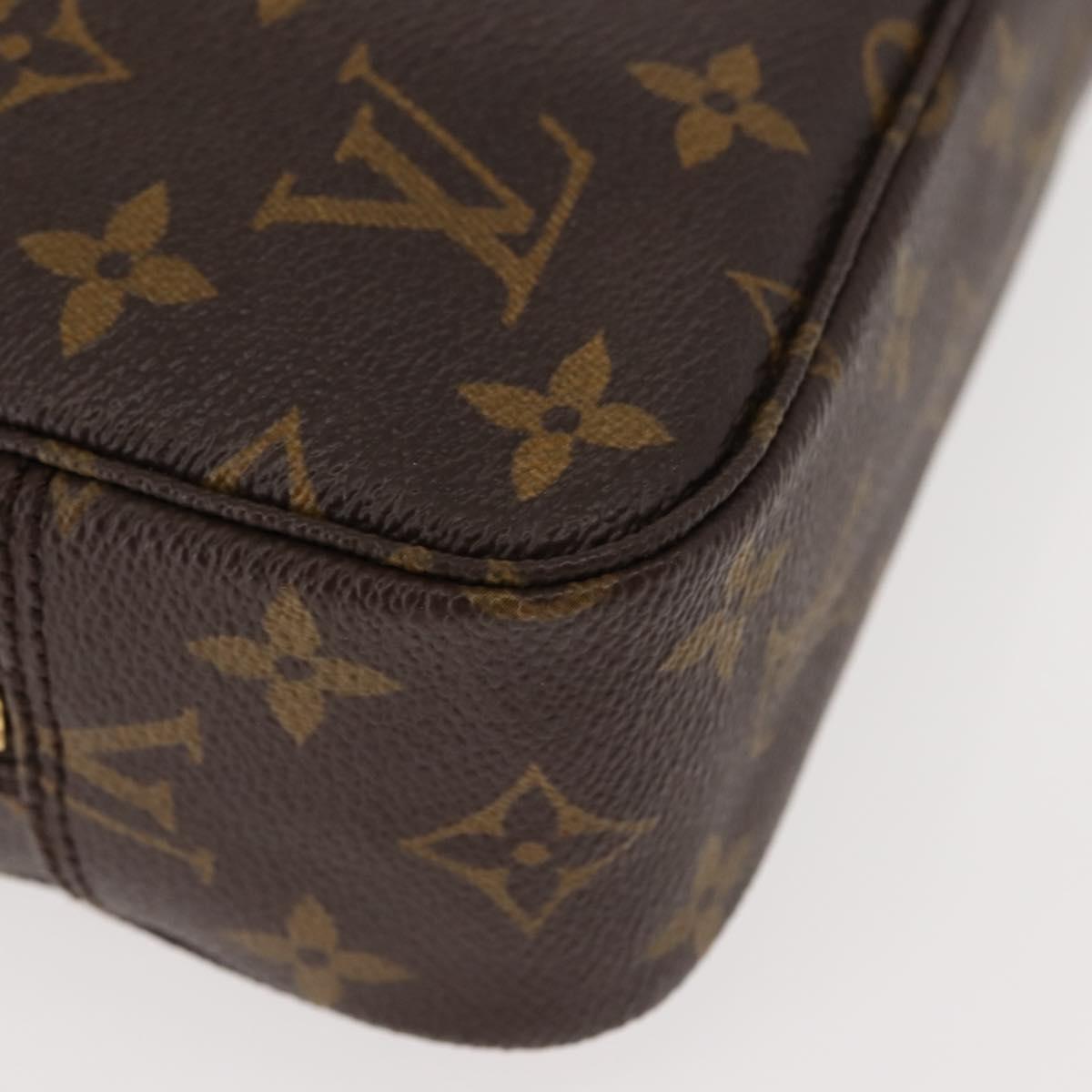 LOUIS VUITTON Monogram Trousse Toilette 23 Clutch Bag M47524 LV Auth 148705