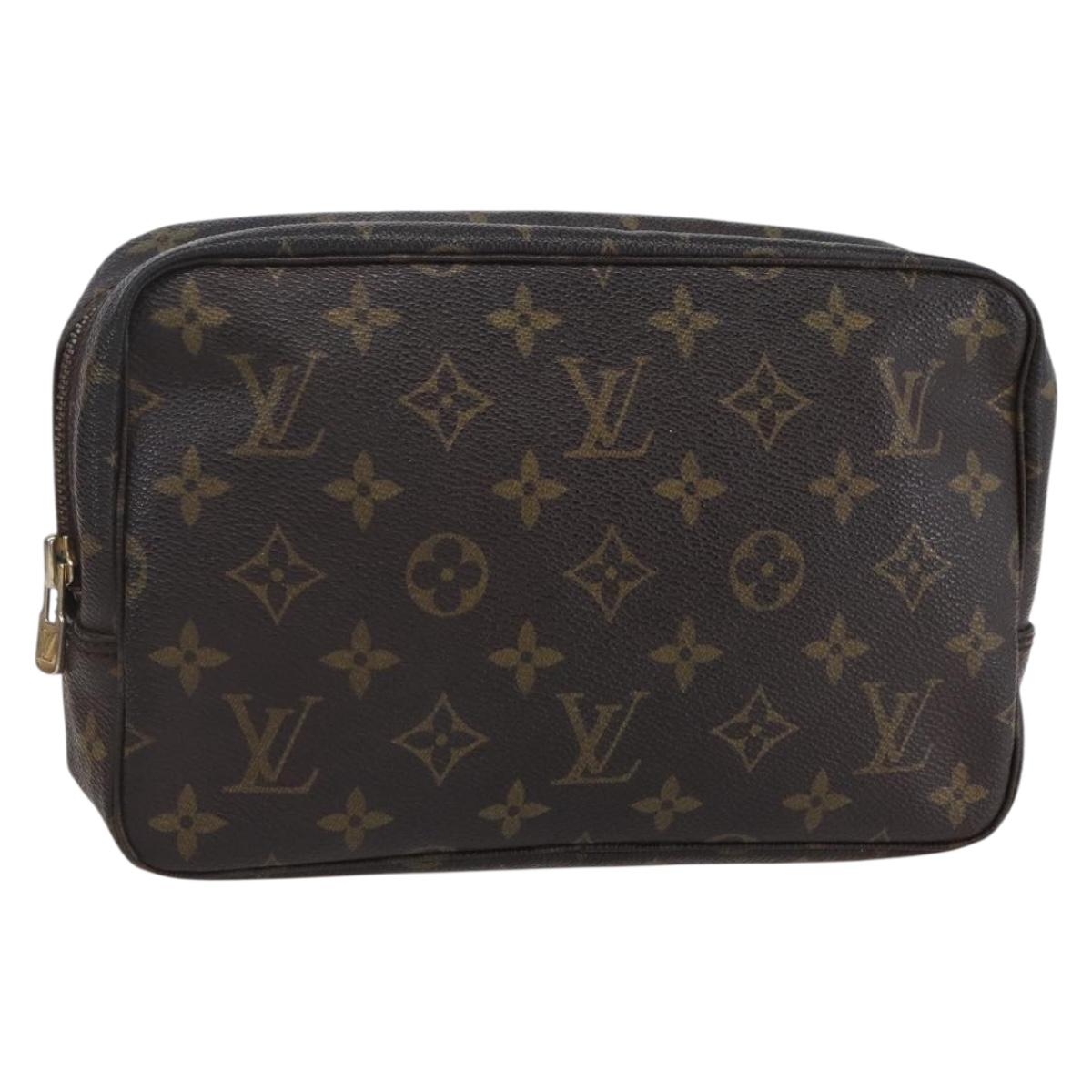 LOUIS VUITTON Monogram Trousse Toilette 23 Clutch Bag M47524 LV Auth 148706