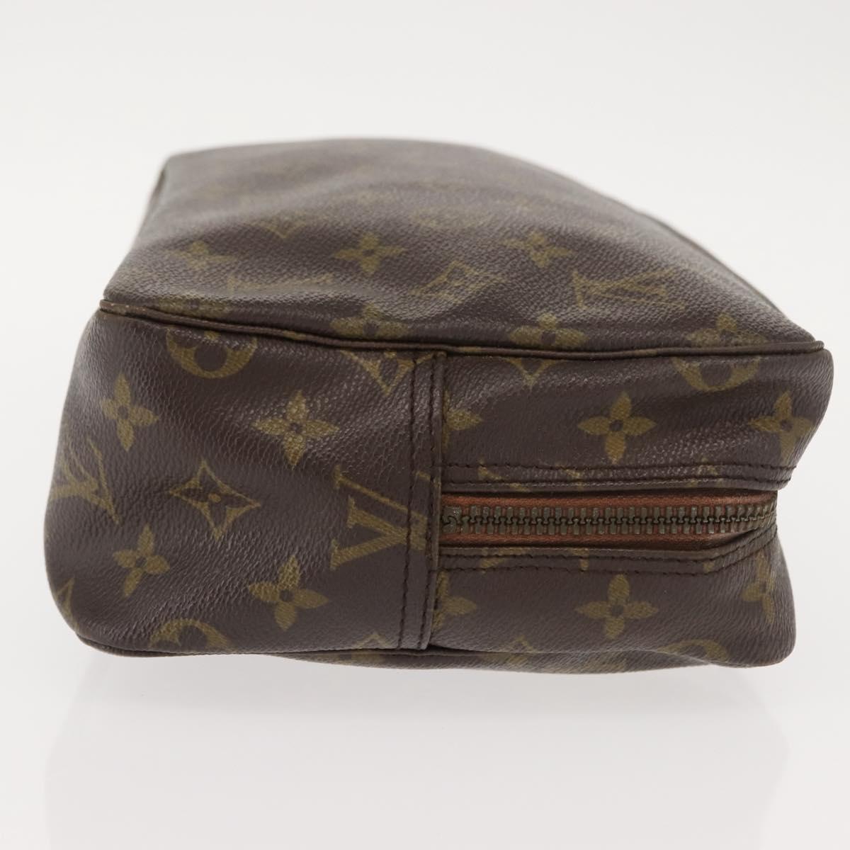 LOUIS VUITTON Monogram Trousse Toilette 28 Clutch Bag M47522 LV Auth 148708