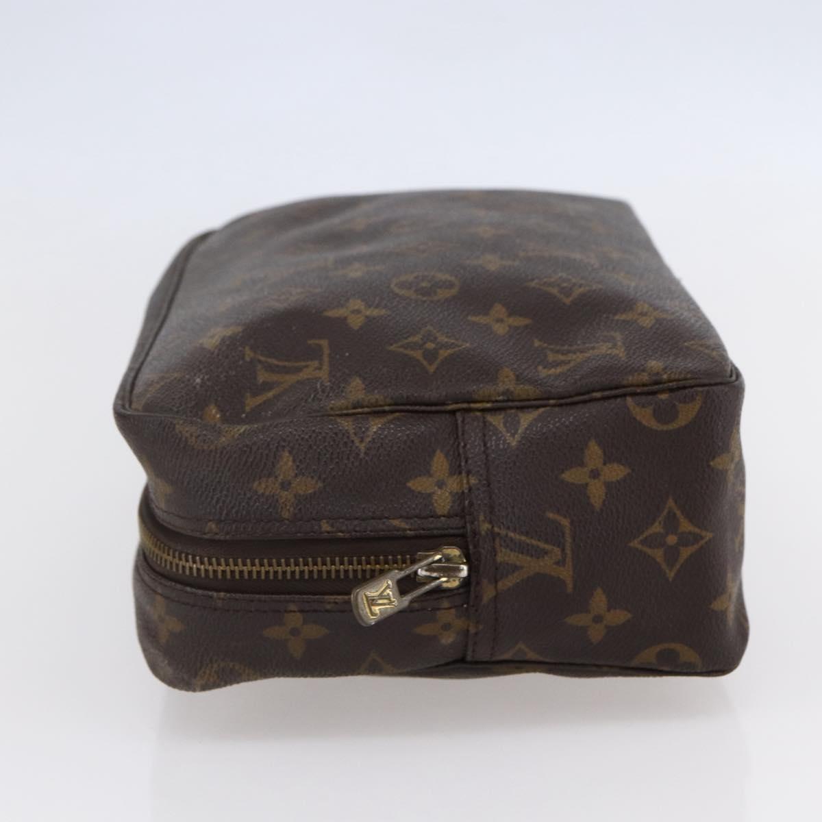 LOUIS VUITTON Monogram Trousse Toilette 28 Clutch Bag M47522 LV Auth 148709