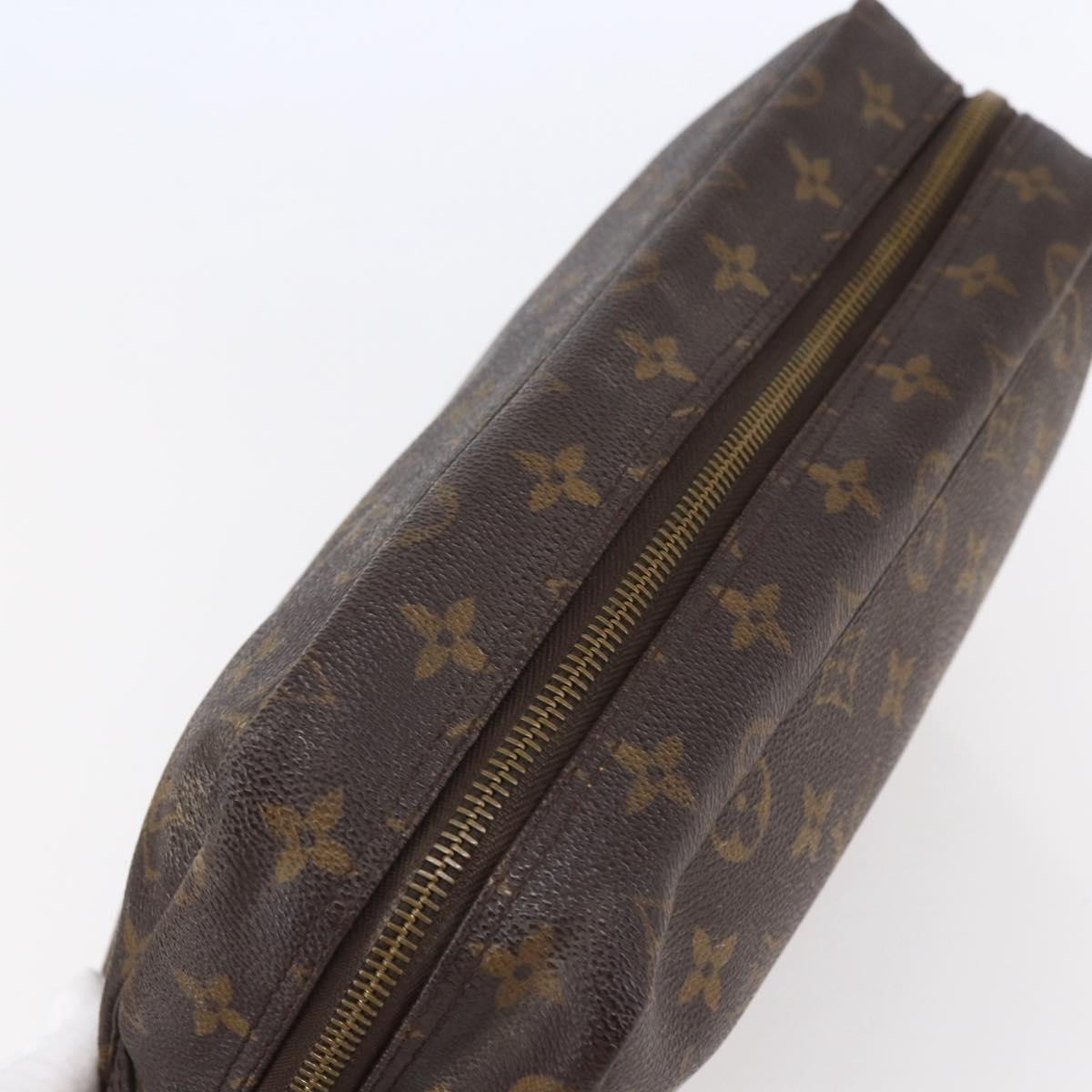 LOUIS VUITTON Monogram Trousse Toilette 28 Clutch Bag M47522 LV Auth 148709