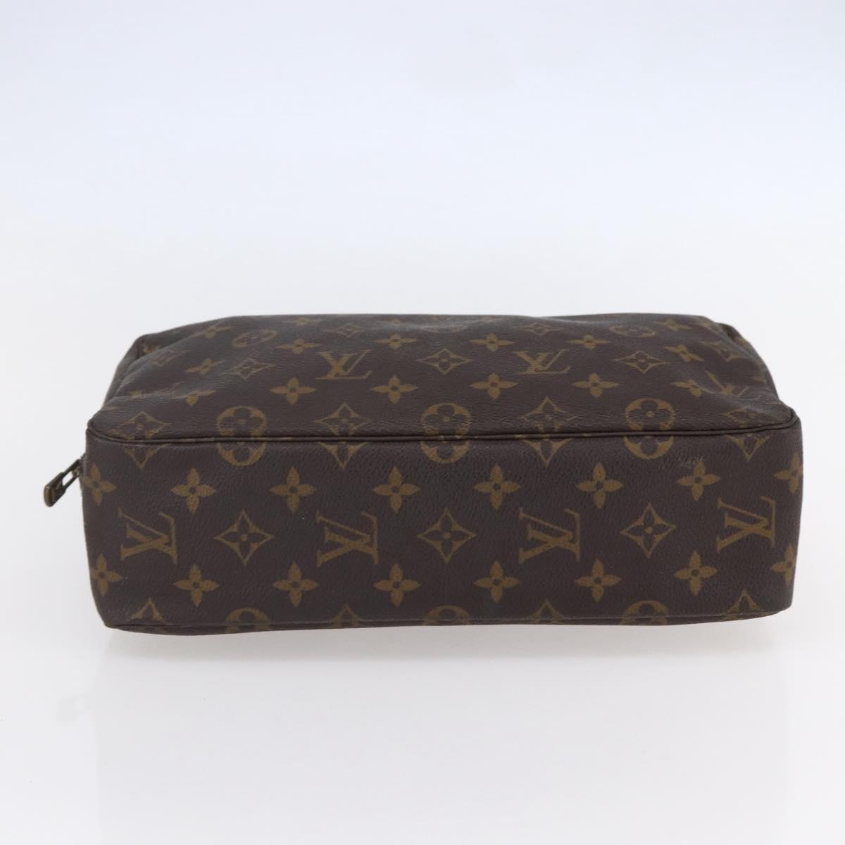 LOUIS VUITTON Monogram Trousse Toilette 28 Clutch Bag M47522 LV Auth 148709