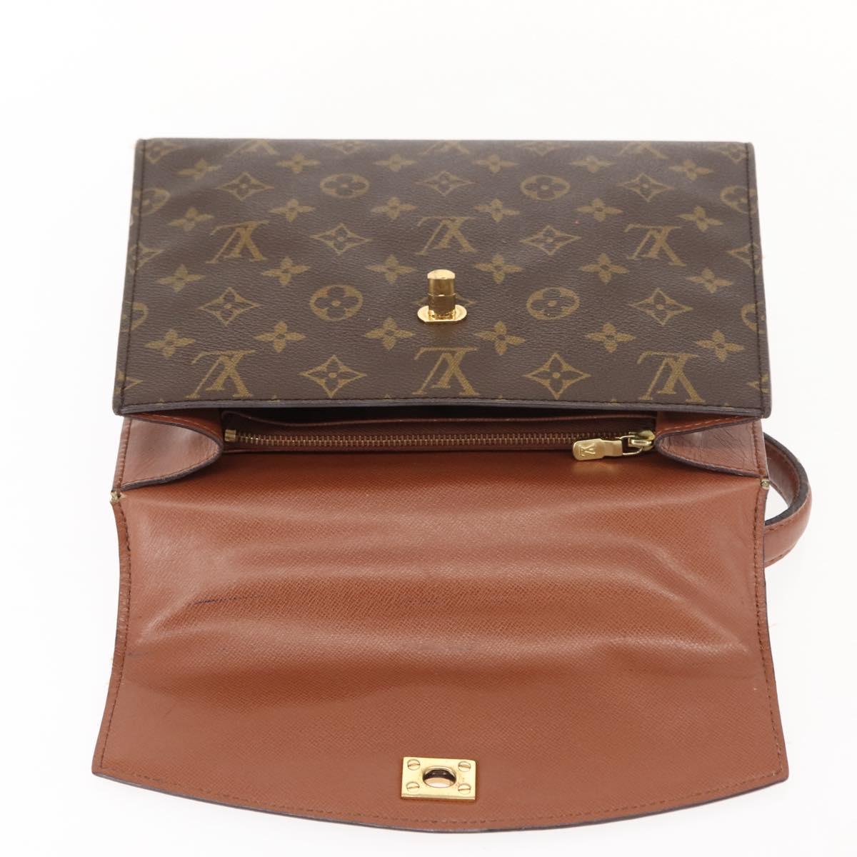 LOUIS VUITTON Monogram Malesherbes Hand Bag M51379 LV Auth 148715