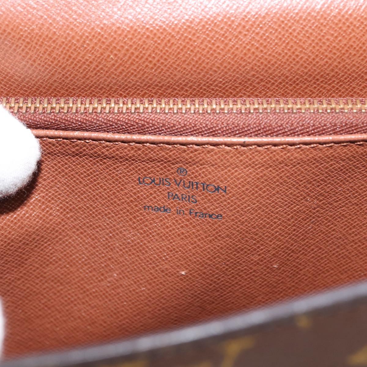 LOUIS VUITTON Monogram Malesherbes Hand Bag M51379 LV Auth 148715