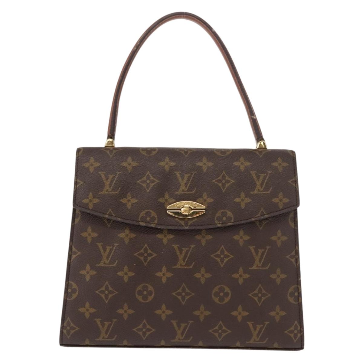 LOUIS VUITTON Monogram Malesherbes Hand Bag M51379 LV Auth 148715
