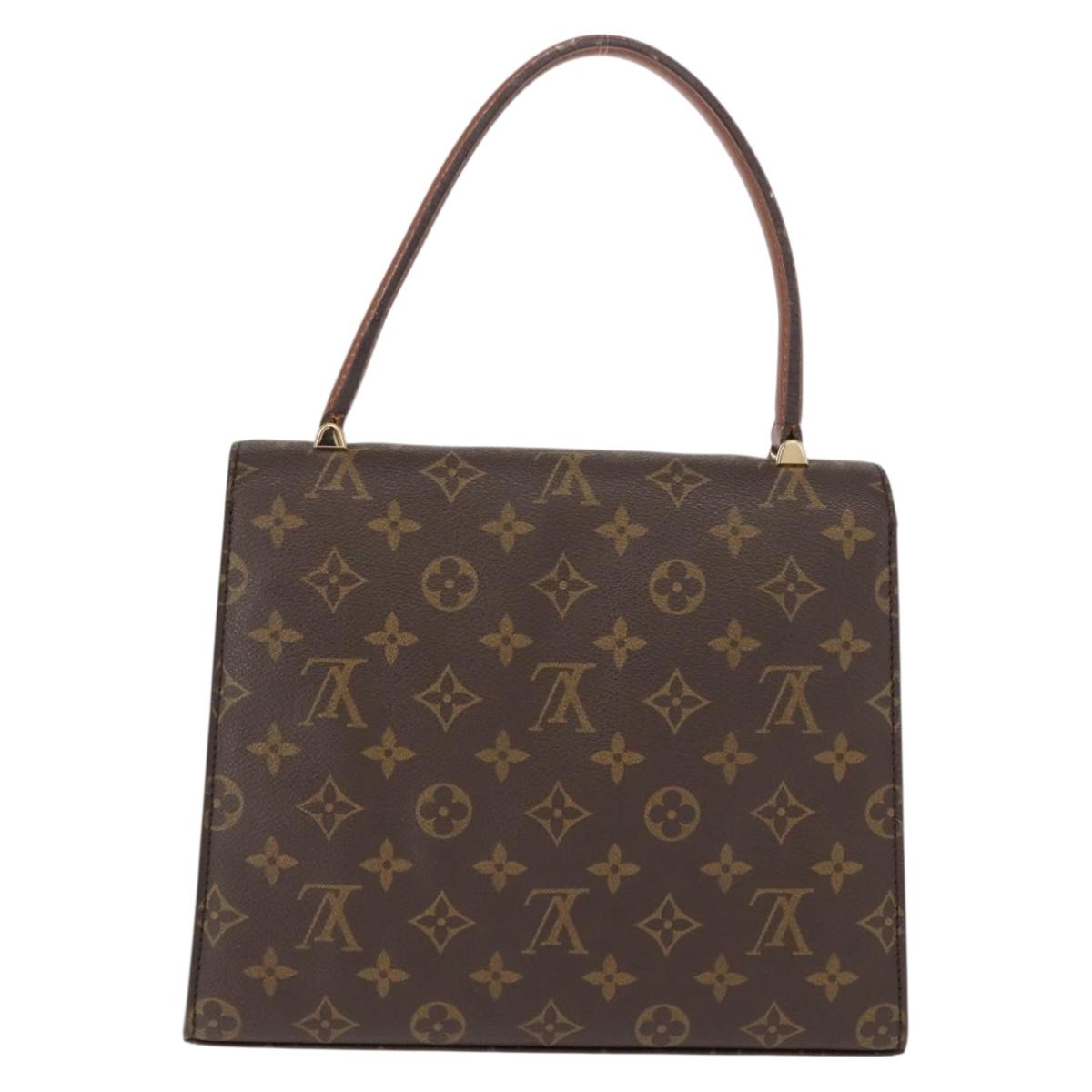 LOUIS VUITTON Monogram Malesherbes Hand Bag M51379 LV Auth 148715