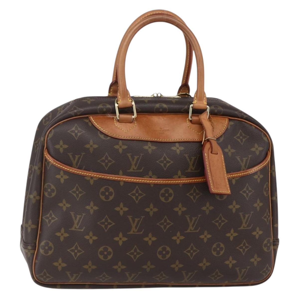 LOUIS VUITTON Monogram Deauville Hand Bag M47270 LV Auth 148716