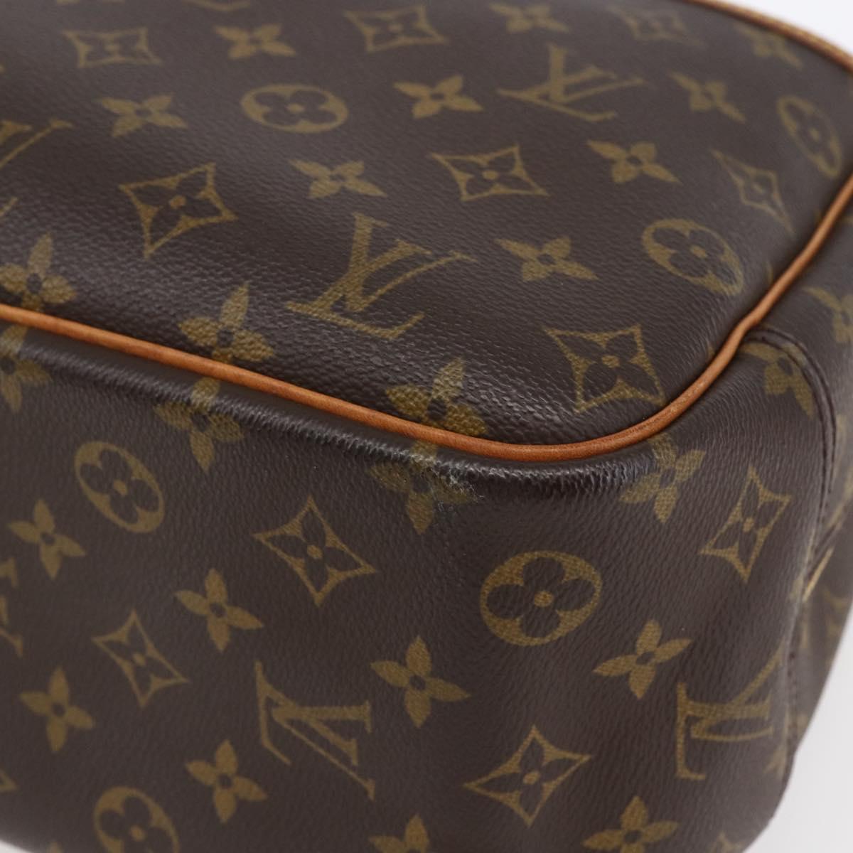 LOUIS VUITTON Monogram Deauville Hand Bag M47270 LV Auth 148716