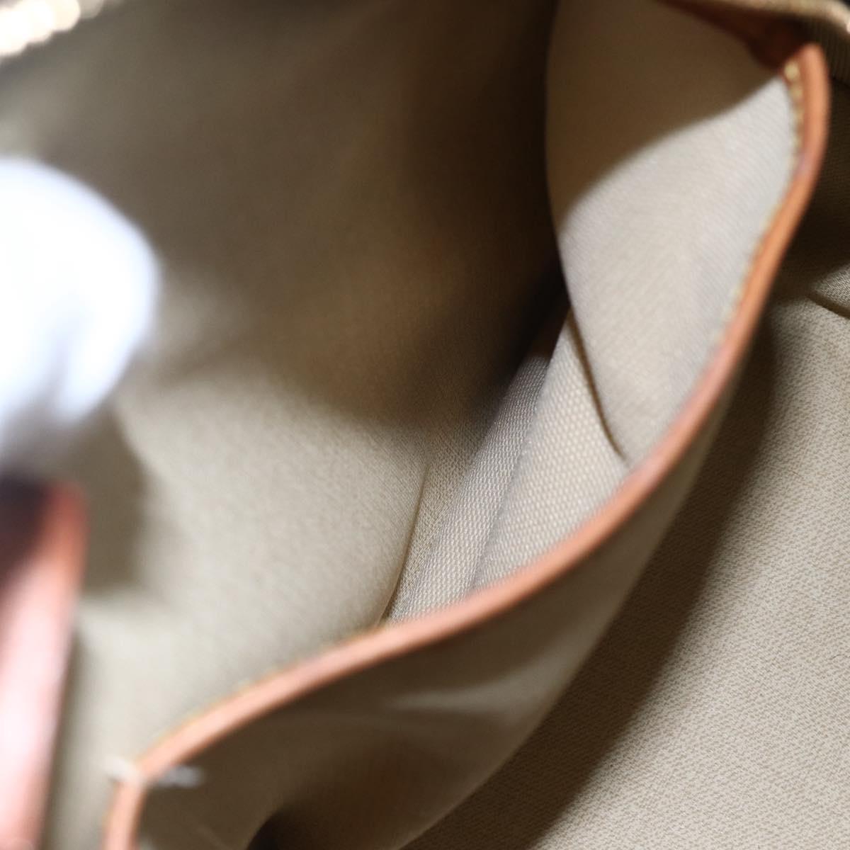 LOUIS VUITTON Monogram Deauville Hand Bag M47270 LV Auth 148716