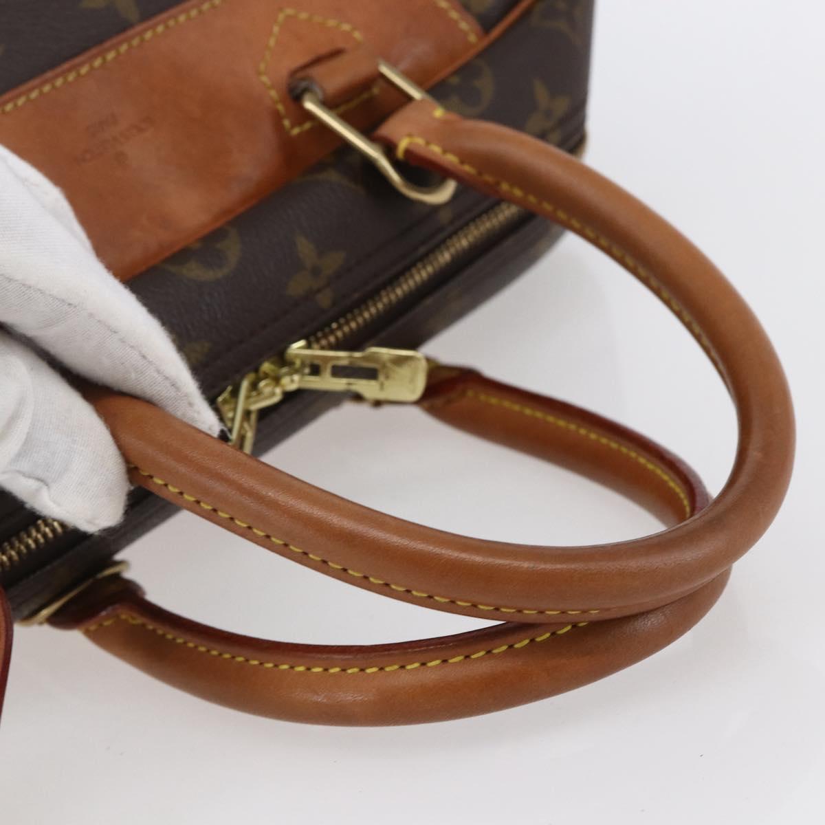 LOUIS VUITTON Monogram Deauville Hand Bag M47270 LV Auth 148716