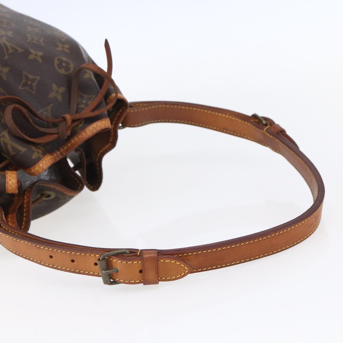LOUIS VUITTON Monogram Petit Noe Shoulder Bag M42226 LV Auth 148717