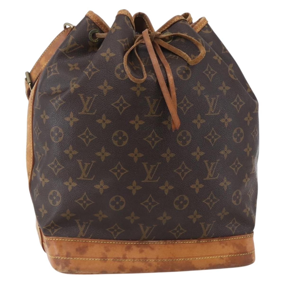 LOUIS VUITTON Monogram Noe Shoulder Bag M42224 LV Auth 148720