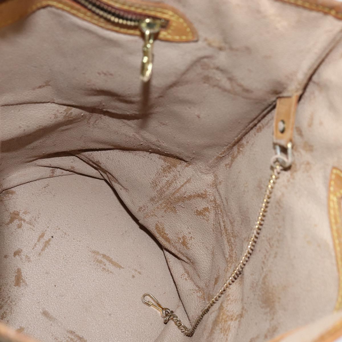 LOUIS VUITTON Monogram Bucket GM Shoulder Bag M42236 LV Auth 148723