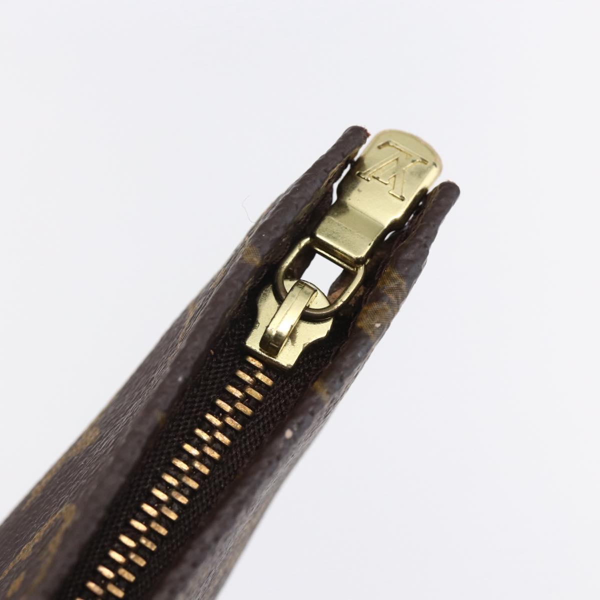 LOUIS VUITTON Monogram Bucket GM Accessory Pouch LV Auth 148724