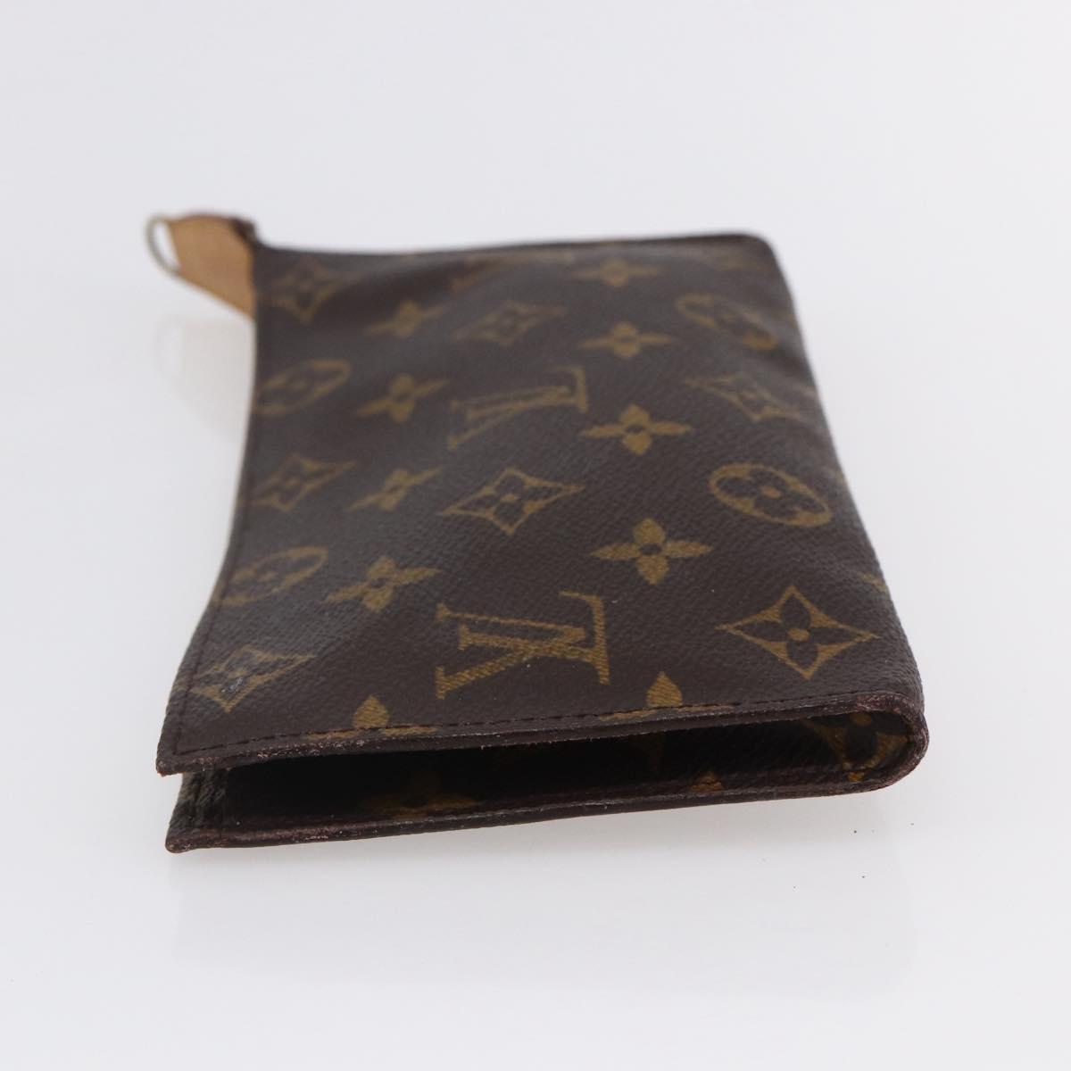 LOUIS VUITTON Monogram Bucket GM Accessory Pouch LV Auth 148724