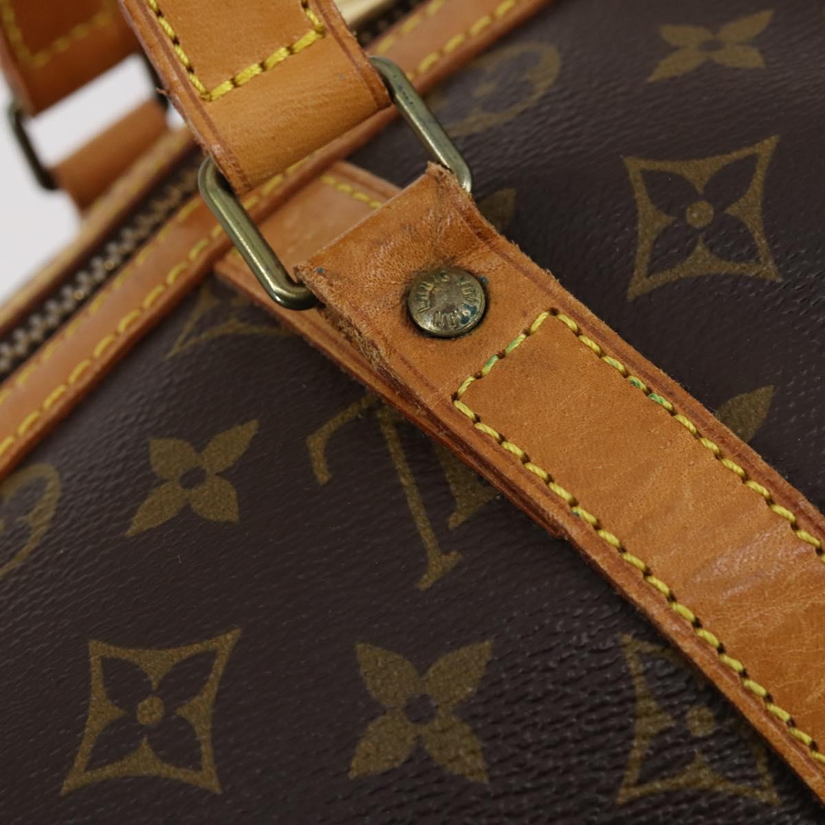 LOUIS VUITTON Monogram Sac Souple 35 Boston Bag M41626 LV Auth 148727