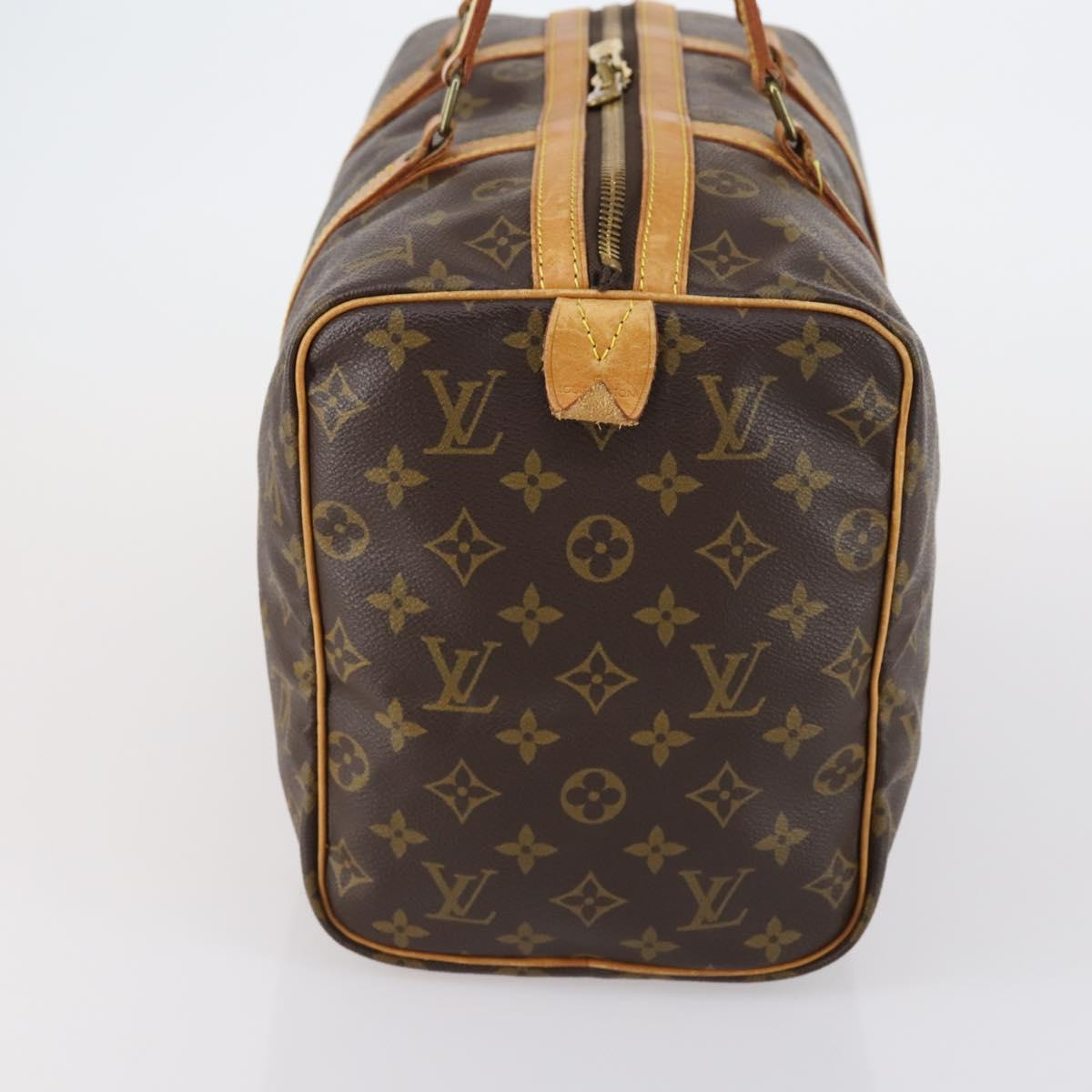 LOUIS VUITTON Monogram Sac Souple 35 Boston Bag M41626 LV Auth 148727