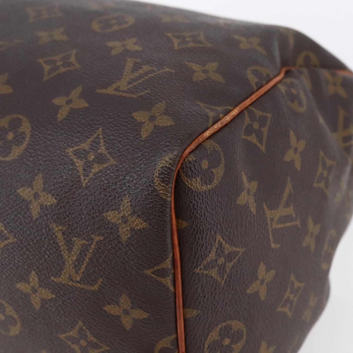 LOUIS VUITTON Monogram Speedy 30 Hand Bag M41526 LV Auth 148730
