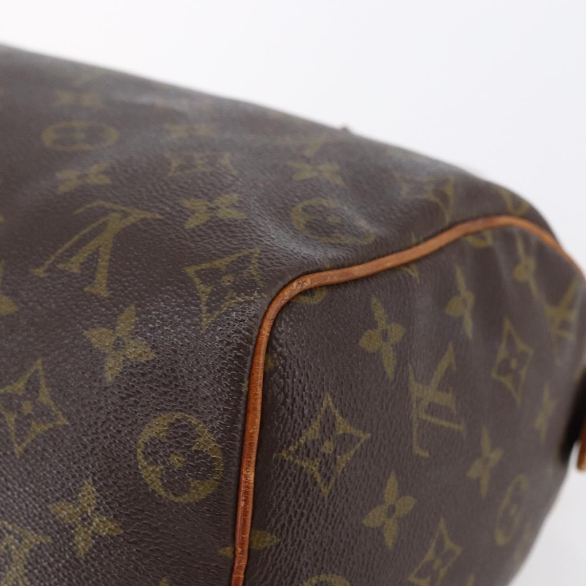 LOUIS VUITTON Monogram Speedy 25 Hand Bag M41528 LV Auth 148731