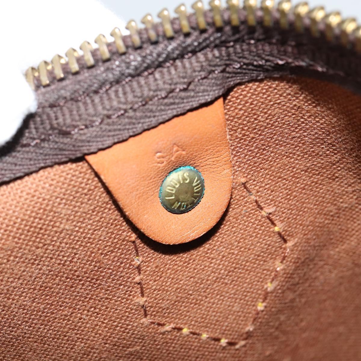 LOUIS VUITTON Monogram Speedy 40 Hand Bag M41522 LV Auth 148737