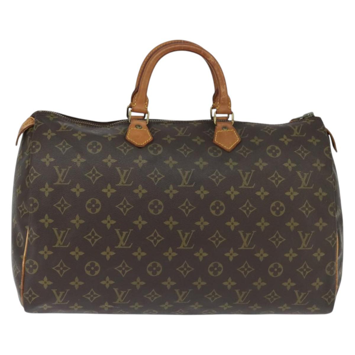 LOUIS VUITTON Monogram Speedy 40 Hand Bag M41522 LV Auth 148737