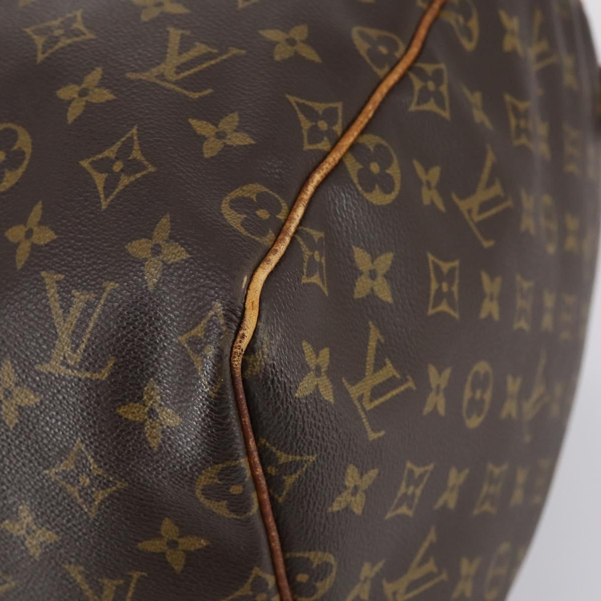 LOUIS VUITTON Monogram Keepall 55 Boston Bag M41424 LV Auth 148740