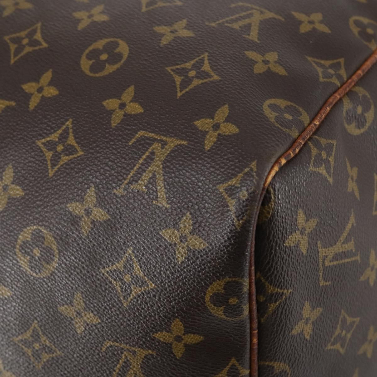LOUIS VUITTON Monogram Keepall 55 Boston Bag M41424 LV Auth 148740