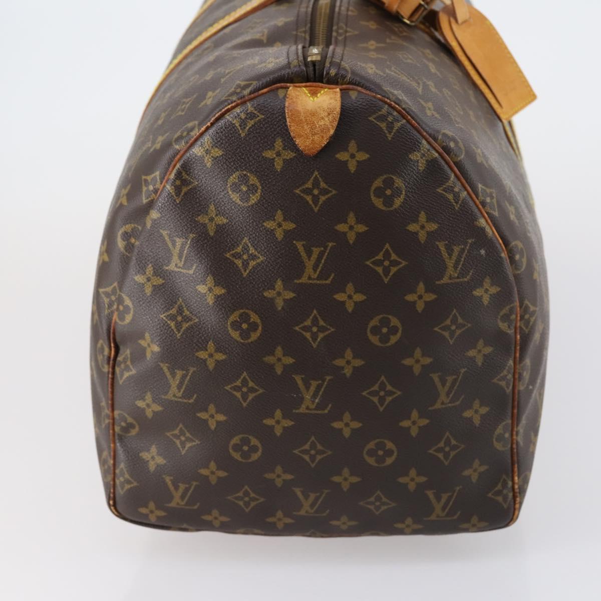 LOUIS VUITTON Monogram Keepall 55 Boston Bag M41424 LV Auth 148740