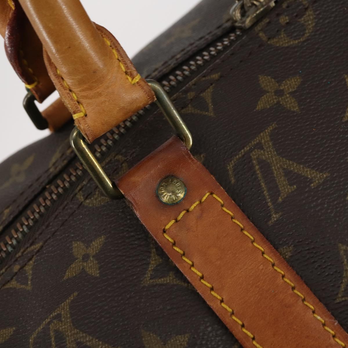 LOUIS VUITTON Monogram Keepall 50 Boston Bag M41426 LV Auth 148743
