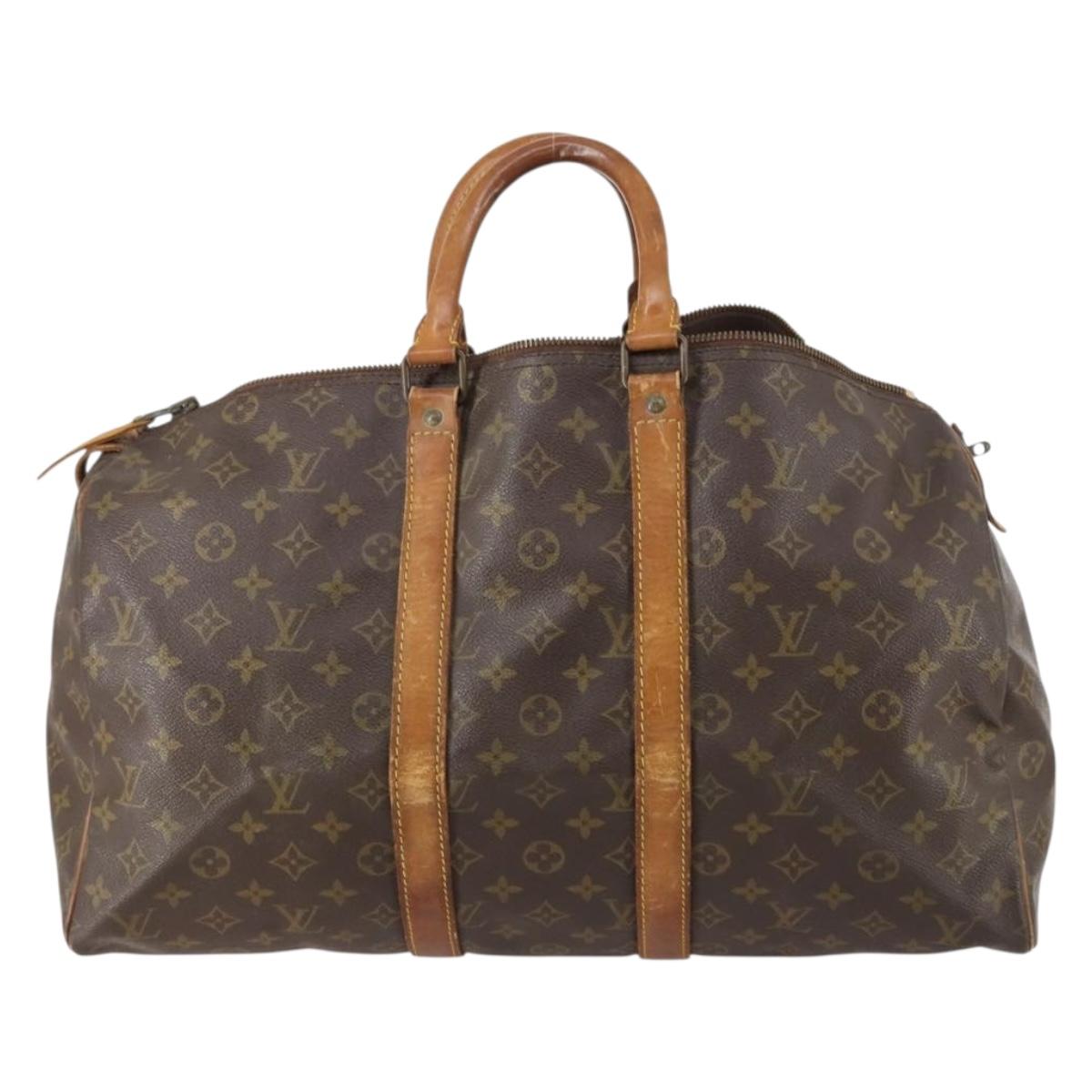 LOUIS VUITTON Monogram Keepall 45 Boston Bag M41428 LV Auth 148747
