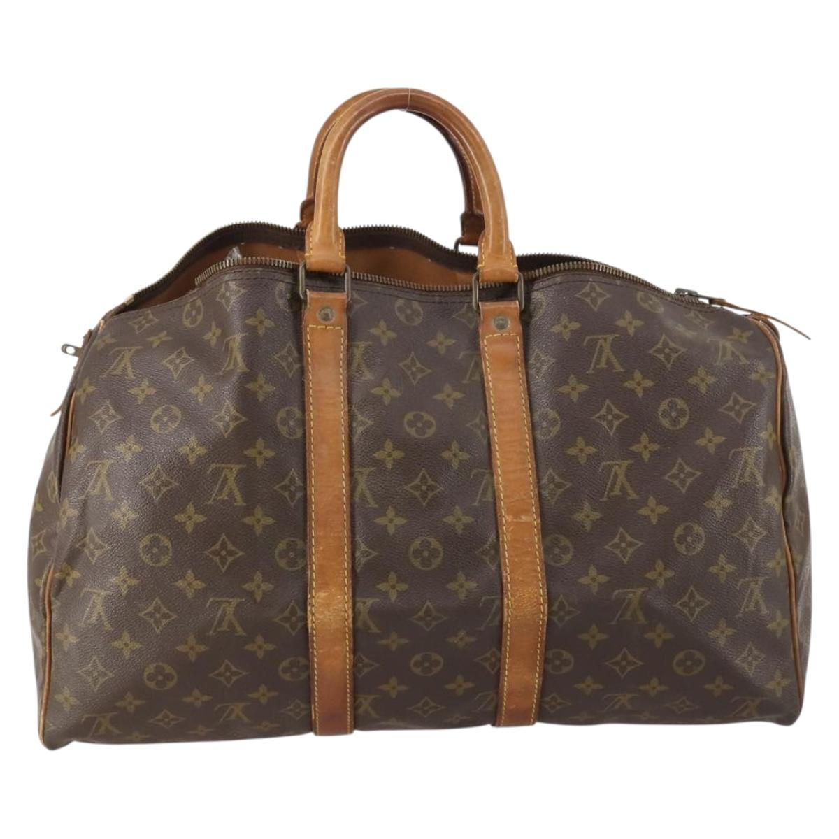 LOUIS VUITTON Monogram Keepall 45 Boston Bag M41428 LV Auth 148747
