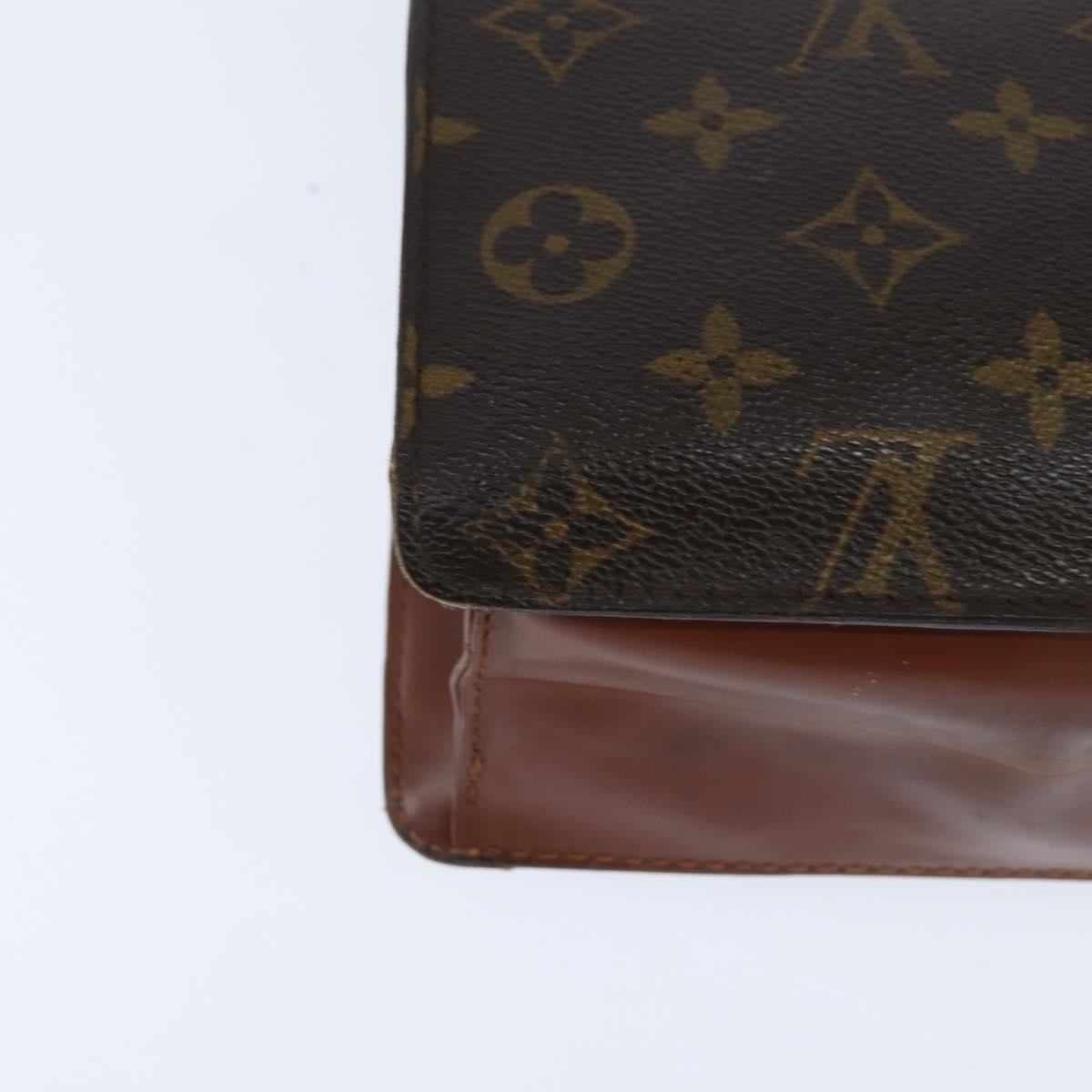 LOUIS VUITTON Monogram Monceau 28 Hand Bag M51185 LV Auth 148755
