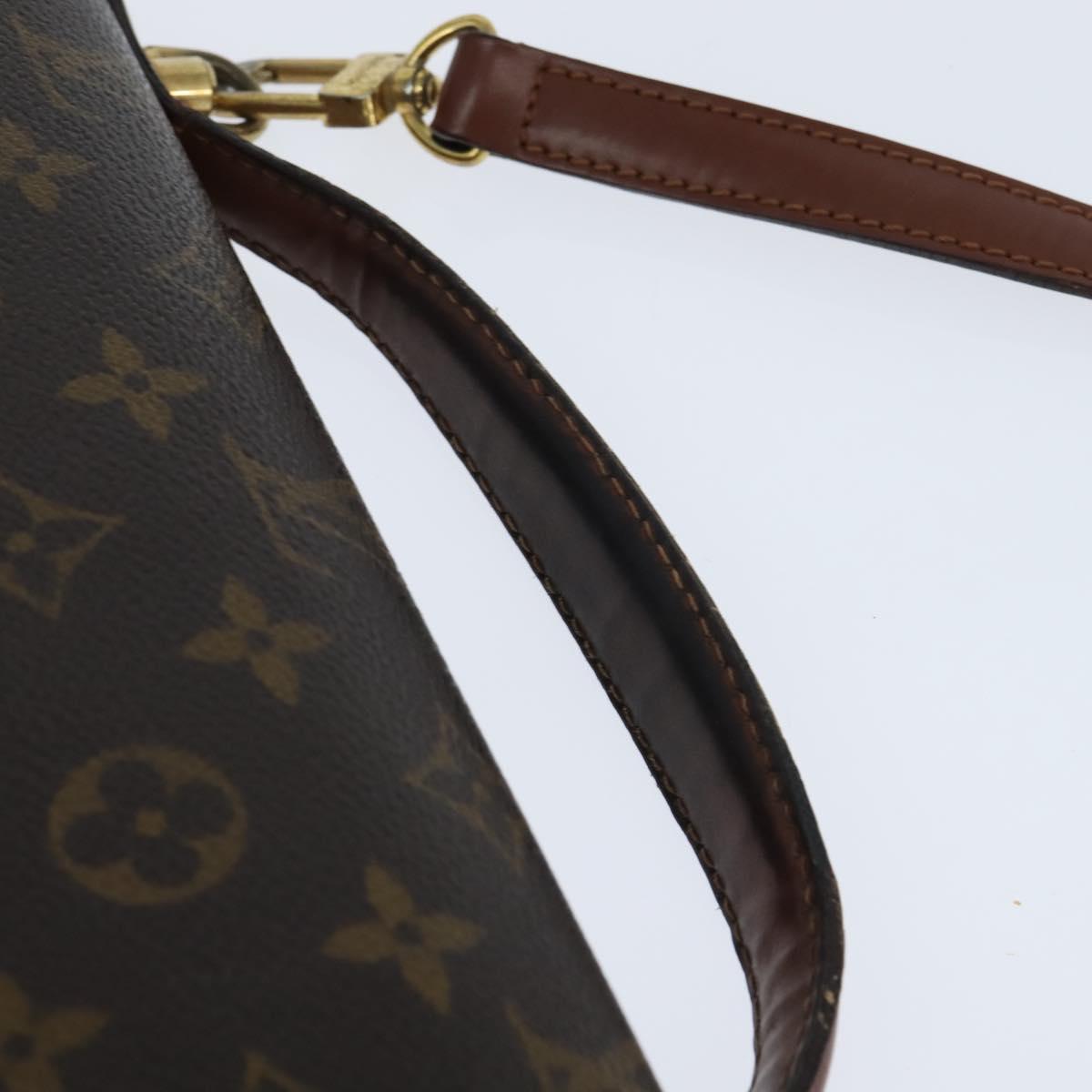 LOUIS VUITTON Monogram Monceau 28 Hand Bag M51185 LV Auth 148755