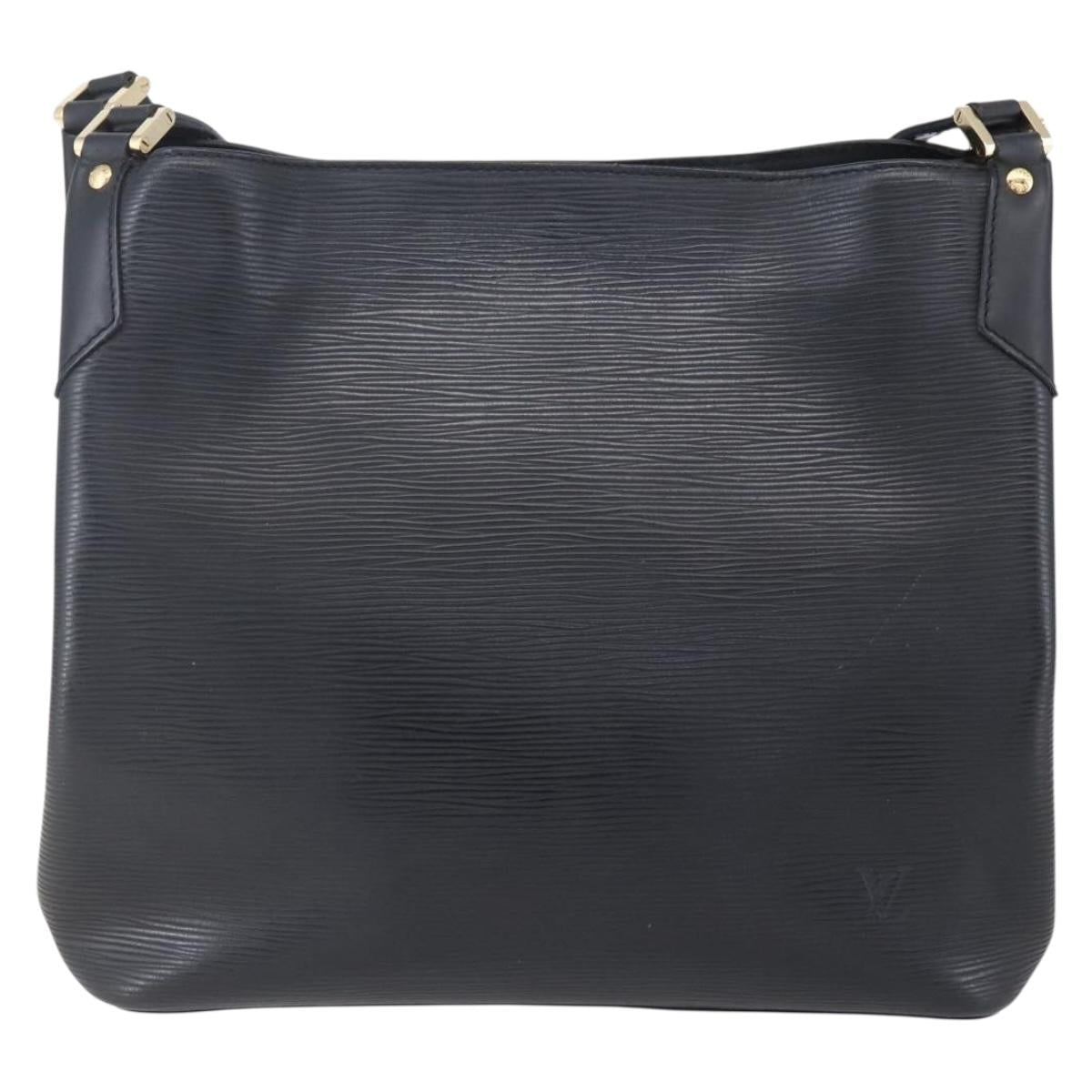 LOUIS VUITTON Epi Mandala MM Shoulder Bag Black M58892 LV Auth 148759