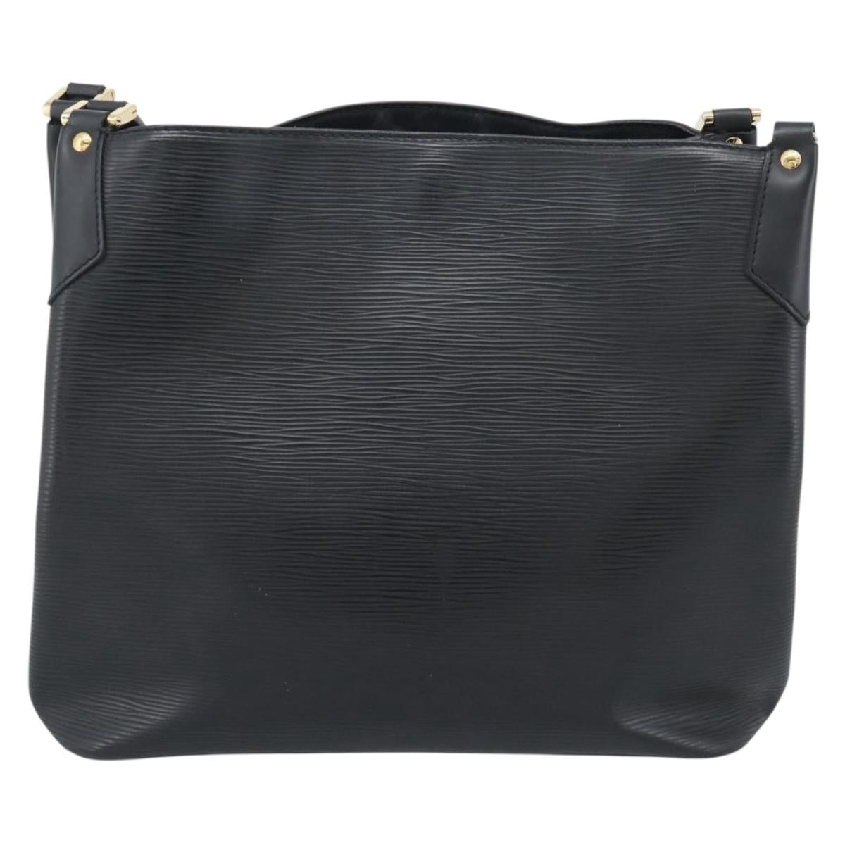 LOUIS VUITTON Epi Mandala MM Shoulder Bag Black M58892 LV Auth 148759