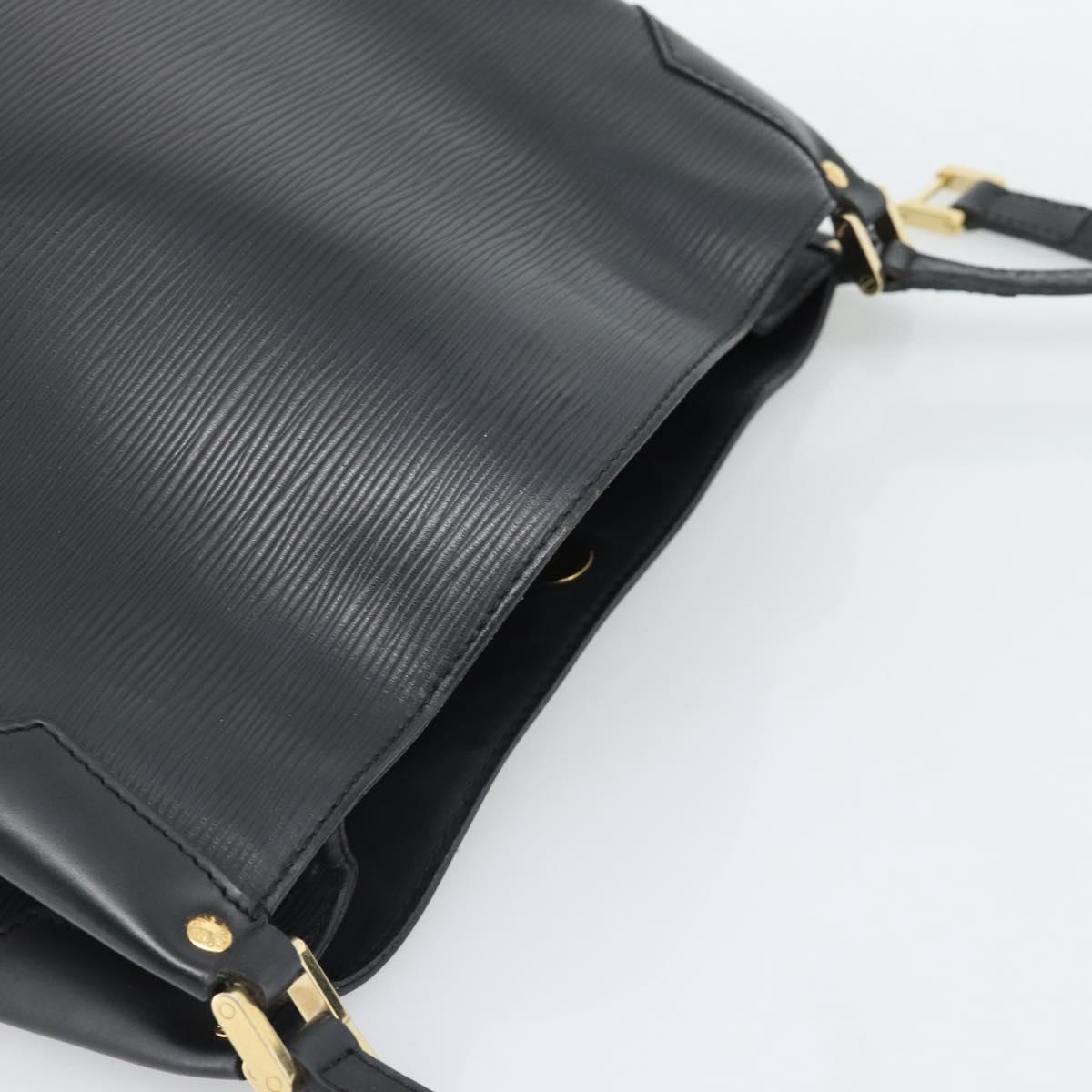 LOUIS VUITTON Epi Mandala MM Shoulder Bag Black M58892 LV Auth 148759